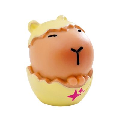 Gnrique Mini Capybara Figurine - Easter Table Decor