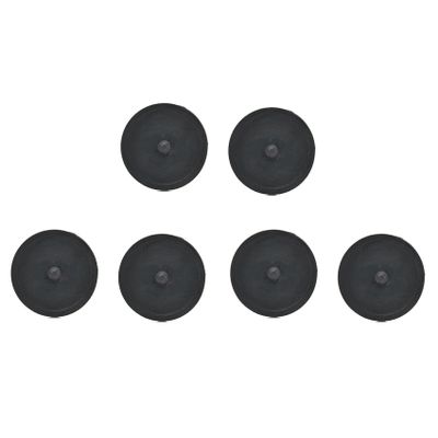 6-Piece Blind Filter Backflush Gasket for Espresso Machines