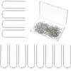 U-Pins for Crafting, Stainless Steel, 100 pcs view 1