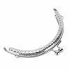 Silver Bow Metal Purse Frame view 1