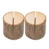 OVAQUIXI 2-Pack Wooden Table Card Holders view 1