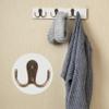 Akfldms 2-Piece Retro Metal Double Hooks view 4