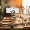 FUOYLOO 2-Pack Elegant Table Card Holders in Black view 4