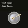 Akfldms Tiny 7.4 cm Mini Stainless Steel Spoons - Set of 8 for Spices, Jars, Seasonings, Coffee, Ice Cream, Small Desserts view 2