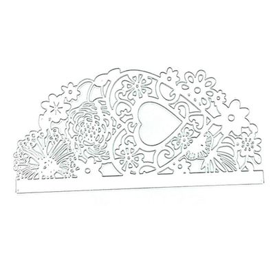 DIY Lace Love Greeting Card Metal Die Cut