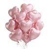Sanu Belle Heart Foil Balloons - 12 Pack view 1