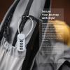 Shurhome Compact 4-Digit Combination Lock for Bikes, Helmets, Backpacks, Suitcases, and Gym Lockers view 3