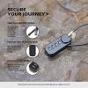 Shurhome Compact 4-Digit Combination Lock for Bikes, Helmets, Backpacks, Suitcases, and Gym Lockers view 4