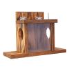 budiniao Hanging Outdoor Squirrel Feeder Platform view 4