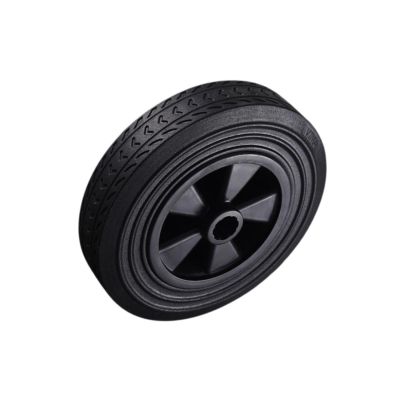 rongweiwang Fully Rubberized Replacement Wheel for Heavy-Duty Garbage Bins, Exceptionally Quiet and Wear-Resistant