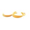 NIRNHYRUR Cable Labels EC-2 EC-3, 100 pcs, Yellow, Individual Letters A–Z, for Wire Diameters EC-0 EC-1 view 4