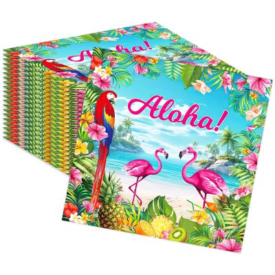 20 Pack Flamingo Napkins 33x33cm