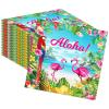 20 Pack Flamingo Napkins 33x33cm view 1