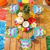 20 Pack Flamingo Napkins 33x33cm view 4