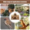 Natural Rustic Wooden Bluebird Nesting Box view 4