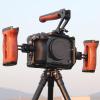 Streamlined Camera Cage with Integrated 1/4-Inch Cold Shoe Mount for FX30/FX3 view 2