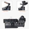Streamlined Camera Cage with Integrated 1/4-Inch Cold Shoe Mount for FX30/FX3 view 3