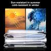 Durable Transparent Vinyl Tarp for Outdoor Use, Tear-Resistant, Waterproof, 1 x 7 m view 3