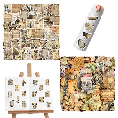 UYVPAER 100-Piece Vintage Sticker Set