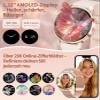LIGE FV23 Smartwatch for Women, 1.32" AMOLED Display, 2 Bands and 2 Charging Cables view 2