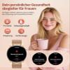 LIGE FV23 Smartwatch for Women, 1.32" AMOLED Display, 2 Bands and 2 Charging Cables view 3