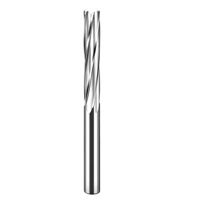 1 Pc 6.71–7.3 mm Spiral-Flute Uncoated Solid Carbide Cutter for Aluminum