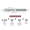 1 Pc 6.71–7.3 mm Spiral-Flute Uncoated Solid Carbide Cutter for Aluminum view 2