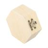 Hexagonal Wooden Jewelry Box view 3