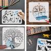 FINGERINSPIRE Traffic Light Stencil with Brush 29.7x21cm view 4