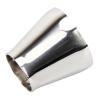 VWWJCCRO 1pc 19mm–102mm OD Butt-Weld Reducer, SUS 304 Stainless Steel Pipe Fitting for Beer (57mm to 45mm), Barb Fitting view 2
