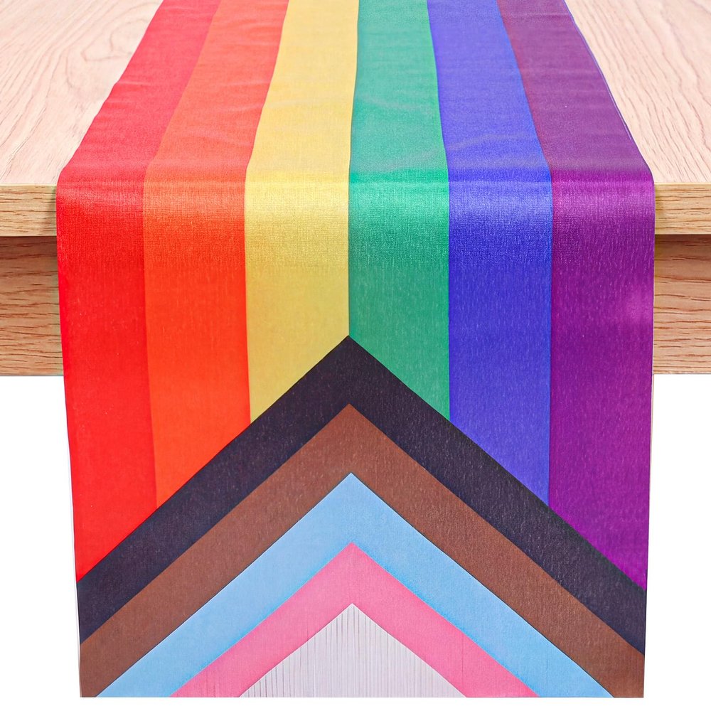 GEEHUA Rainbow Table Runner