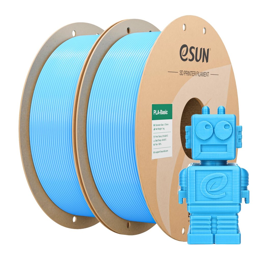 eSUN PLA Basic Filament 1.75 mm, Light Blue, 2 kg