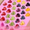 HJZHII 2-Pack Heart Silicone Chocolate Molds view 4