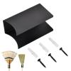 Wall-Mounted Broom Holder for Garden Tool Storage view 1