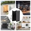 Wall-Mounted Broom Holder for Garden Tool Storage view 4