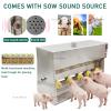 Piglet Milk Bottle with Constant Temperature, Automatic Stirring and Sound Function, 10 Nipples view 4