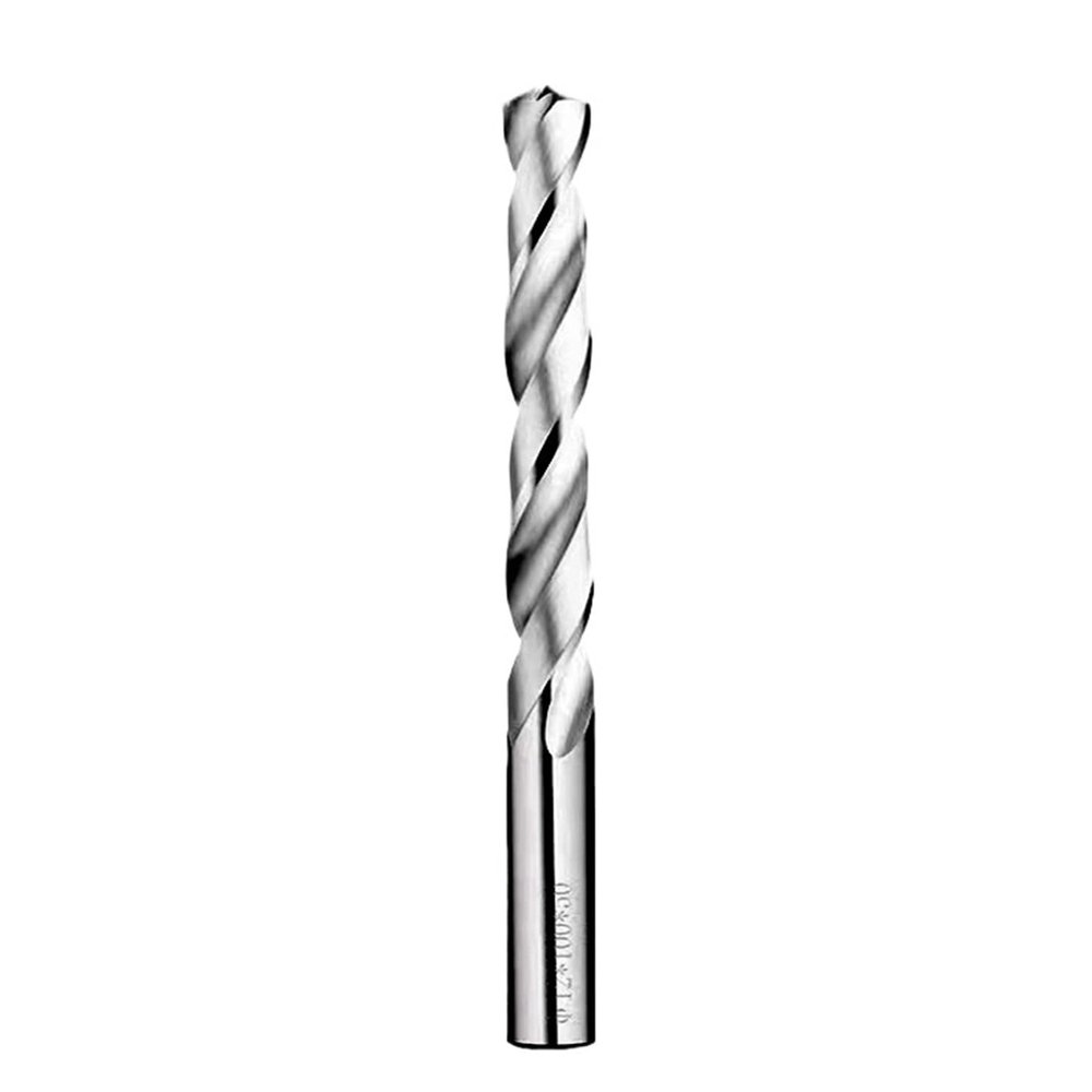 1pc 200mm Long Carbide Drill Bit, Tungsten Steel CNC Hole-Making Tool for Aluminum, Copper & Plastic