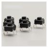 SMGLRUEAT 50-Piece Lot 6x6x5 mm 4-Pin G90 Tactile Tact Push Button Switch, Direct Self-Reset, DIP Top, Copper view 1