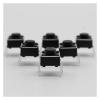 SMGLRUEAT 50-Piece Lot 6x6x5 mm 4-Pin G90 Tactile Tact Push Button Switch, Direct Self-Reset, DIP Top, Copper view 3