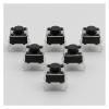 SMGLRUEAT 50-Piece Lot 6x6x5 mm 4-Pin G90 Tactile Tact Push Button Switch, Direct Self-Reset, DIP Top, Copper view 4