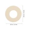 Holibanna Self-Adhesive White Paper Hole Reinforcement Rings, 280 Pieces view 2