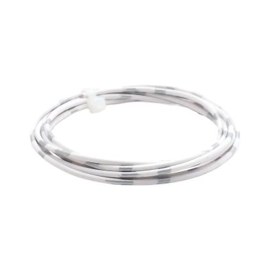 2 m AVSS Automotive Wire, 0.3, 5.85, 1.25 mm, PVC Insulation, Power/Speaker Audio Cable (White, 14 AWG)