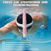 BOOSTEADY Large-Diameter Swimming Snorkel for Beginner Adults (Pink) view 2