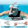 BOOSTEADY Large-Diameter Swimming Snorkel for Beginner Adults (Pink) view 4