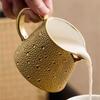 HYKJCSS Ceramic Sauce Boat, Gold, 6.2 x 5.3 cm view 3