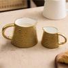 HYKJCSS Ceramic Sauce Boat, Gold, 6.2 x 5.3 cm view 4