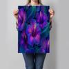 GDJSMIN Neon Hibiscus Canvas Wall Art for Bedroom, Bathroom, or Living Room view 2