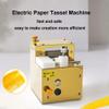 Rechargeable Paper Quilling Machine for 3D Fringe Flowers and Tassel Crafts view 2