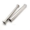 UYCUODLUY 1pc SS304 Stainless Steel Double-Sided Clamp, OD19–OD102mm, L=610mm, Straight Pipe (OD25mm, SS304, L=305mm) view 3