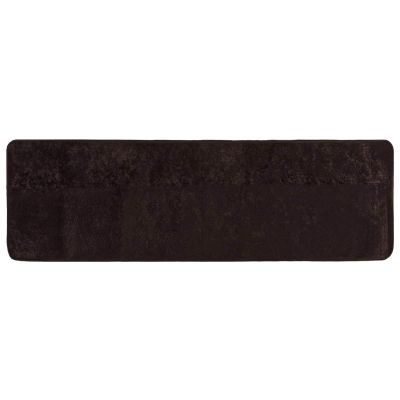 Tidyard Anthracite Runner Rug 300 x 100 cm, Polyester and PVC